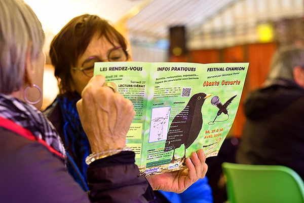Le programme du festival Chants Ouverts 2024 Crédit photos Fabrice Demurger